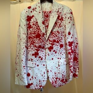 Halloween Blood Splatter Suit 🎃👻💀🔪🩸